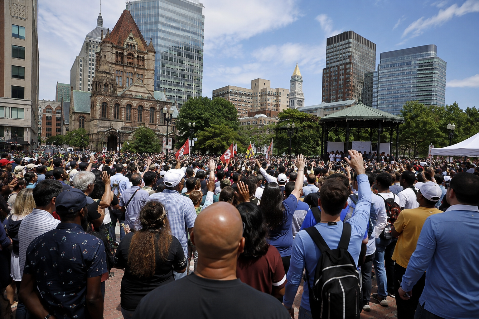 Marcha para Jesus vai reunir cristãos brasileiros no coração de Boston (MA)