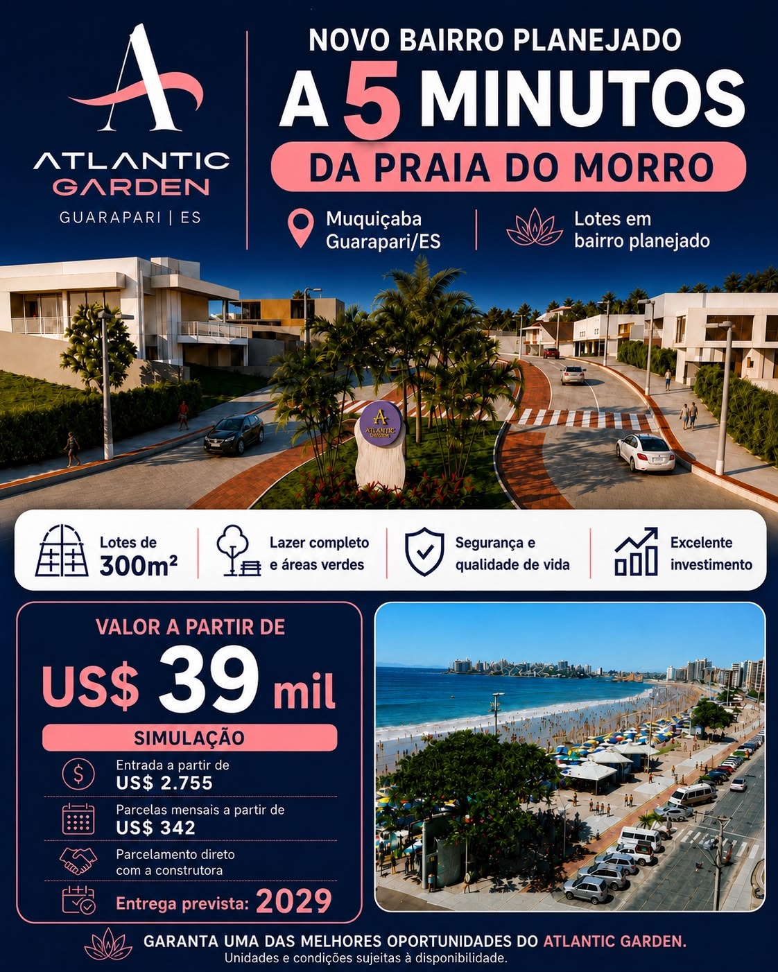Mora nos EUA? Invista em Guarapari e garanta seu patrimônio em uma das regiões mais valorizadas do Espírito Santo